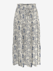 Vero Moda VMCORAL Hög midja Lång kjol -Birch - 10325346