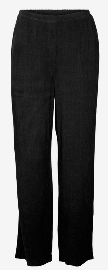 Vero Moda VMLANI Mid waist Trousers -Black - 10325415