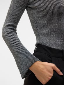 Vero Moda VMVALENTINA Knit top -Black - 10325443