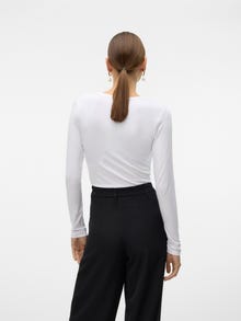 Vero Moda VMLULU Top -Bright White - 10325589