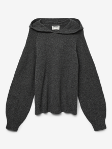 Vero Moda VMANGALINA Neulepuserot -Dark Grey Melange - 10325597