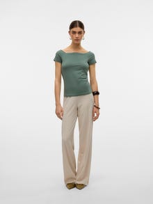 Vero Moda VMPANDA Topit -Laurel Wreath - 10325598