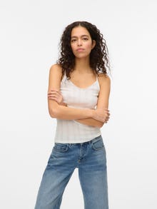 Vero Moda VMLISA Topp -Snow White - 10325606