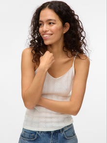 Vero Moda VMLISA Topp -Snow White - 10325606