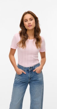 VMLISA Topp | Ljusrosa | Vero Moda®