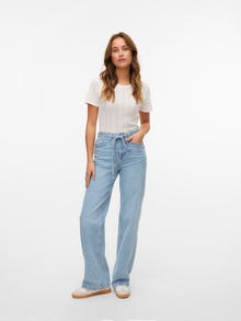Vero Moda VMLISA T-shirt -Snow White - 10325607