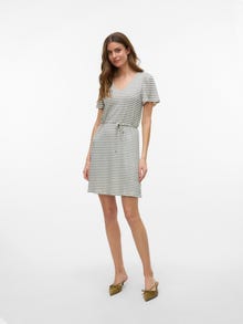 Vero Moda VMGINA Lyhyt mekko -Oatmeal - 10325612