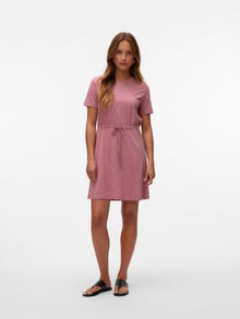 Vero Moda VMLUNA Kurzes Kleid -Nostalgia Rose - 10325626