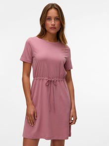 Vero Moda VMLUNA Kurzes Kleid -Nostalgia Rose - 10325626