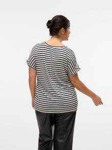Vero Moda VMCHOLLY T-shirt -Pumice Stone - 10325655