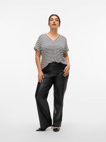 Vero Moda VMCHOLLY T-shirt -Pumice Stone - 10325655