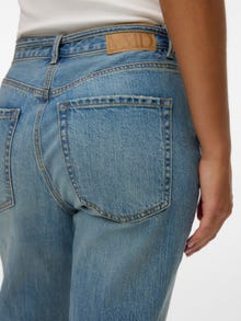 Vero Moda VMTESSA High rise Straight Fit Jeans -Medium Blue Denim - 10325662