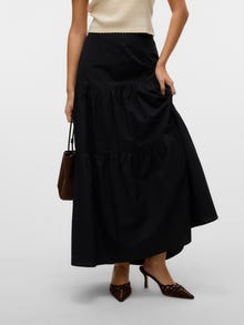 Vero Moda VMTILDA Cintura alta Falda larga -Black - 10325694