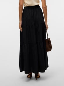 Vero Moda VMTILDA Cintura alta Falda larga -Black - 10325694