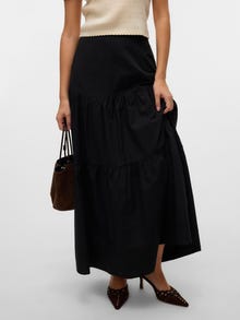 Vero Moda VMTILDA Cintura alta Falda larga -Black - 10325694