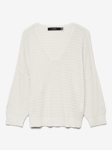 Vero Moda VMNEWLEXSUN Pullover -Snow White - 10325711
