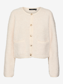 Vero Moda VMMEZA Strikket cardigan -Birch - 10325713