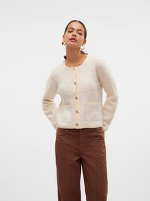 Vero Moda VMMEZA Strikket cardigan -Birch - 10325713