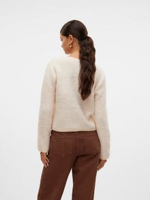 Vero Moda VMMEZA Strikket cardigan -Birch - 10325713