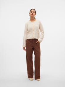 Vero Moda VMMEZA Strikket cardigan -Birch - 10325713