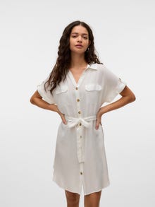 Vero Moda VMBUMPY Robe courte -Snow White - 10325828