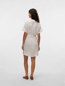 Vero Moda VMBUMPY Robe courte -Snow White - 10325828