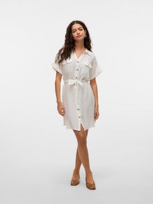 Vero Moda VMBUMPY Robe courte -Snow White - 10325828