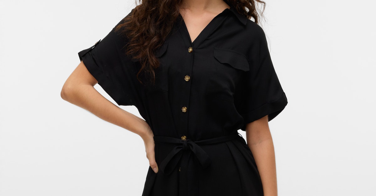 VMBUMPY Short dress | Black | Vero Moda®