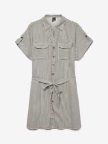 Vero Moda VMBUMPY Robe courte -Brown Lentil - 10325828