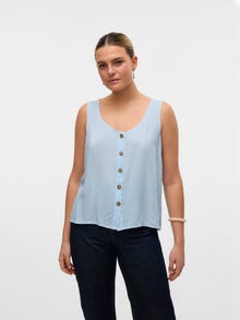Vero Moda VMBUMPY Top -Airy Blue - 10325830