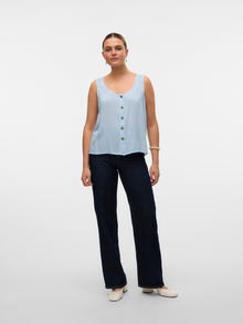 Vero Moda VMBUMPY Top -Airy Blue - 10325830
