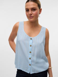 Vero Moda VMBUMPY Top -Airy Blue - 10325830