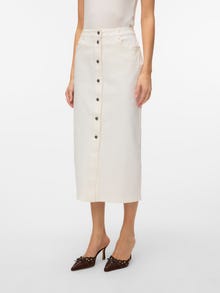 Vero Moda VMWILD Hög midja Lång kjol -Snow White - 10325837