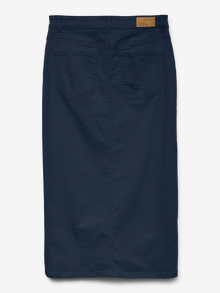 Vero Moda VMWILD High waist Long Skirt -Navy Blazer - 10325837