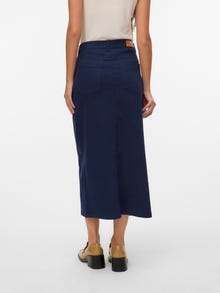 Vero Moda VMWILD High waist Long Skirt -Navy Blazer - 10325837