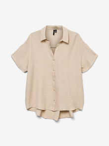 Vero Moda VMMELANEY Chemises -Oatmeal - 10325866