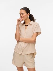 Vero Moda VMMELANEY Chemises -Oatmeal - 10325866