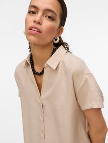 Vero Moda VMMELANEY Chemises -Oatmeal - 10325866