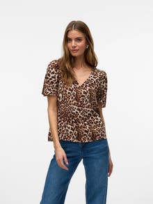 Vero Moda VMALBA Shirt -Sandshell - 10325871