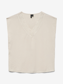 Vero Moda VMSAFA Top -Pumice Stone - 10325872