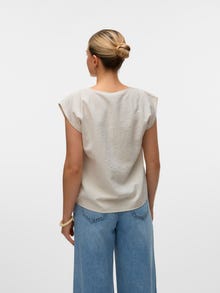 Vero Moda VMSAFA Topp -Pumice Stone - 10325872
