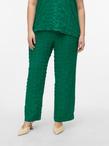 Vero Moda VMCNOELLA Mid waist Trousers -Bosphorus - 10325888