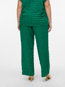 Vero Moda VMCNOELLA Mid waist Trousers -Bosphorus - 10325888