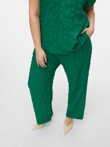 Vero Moda VMCNOELLA Mid waist Trousers -Bosphorus - 10325888