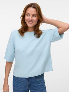 Vero Moda VMBOOM Pullover -Ice Water - 10325934