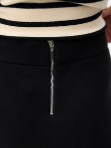 Vero Moda VMSABA Vidutinio aukščio juosmuo Trumpas sijonas -Black - 10325944