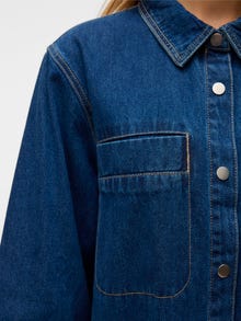 Vero Moda VMMIGGA Kort kjole -Medium Blue Denim - 10325967