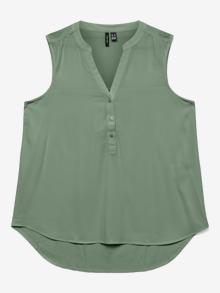 Vero Moda VMBELLA Tops -Hedge Green - 10326002