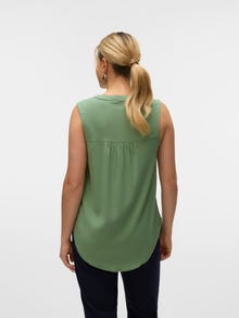 Vero Moda VMBELLA Tops -Hedge Green - 10326002