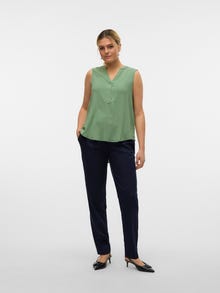 Vero Moda VMBELLA Top -Hedge Green - 10326002